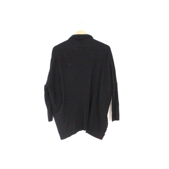 *harvé bernard Black Ribbed Cardigan - Picture 6 of 6